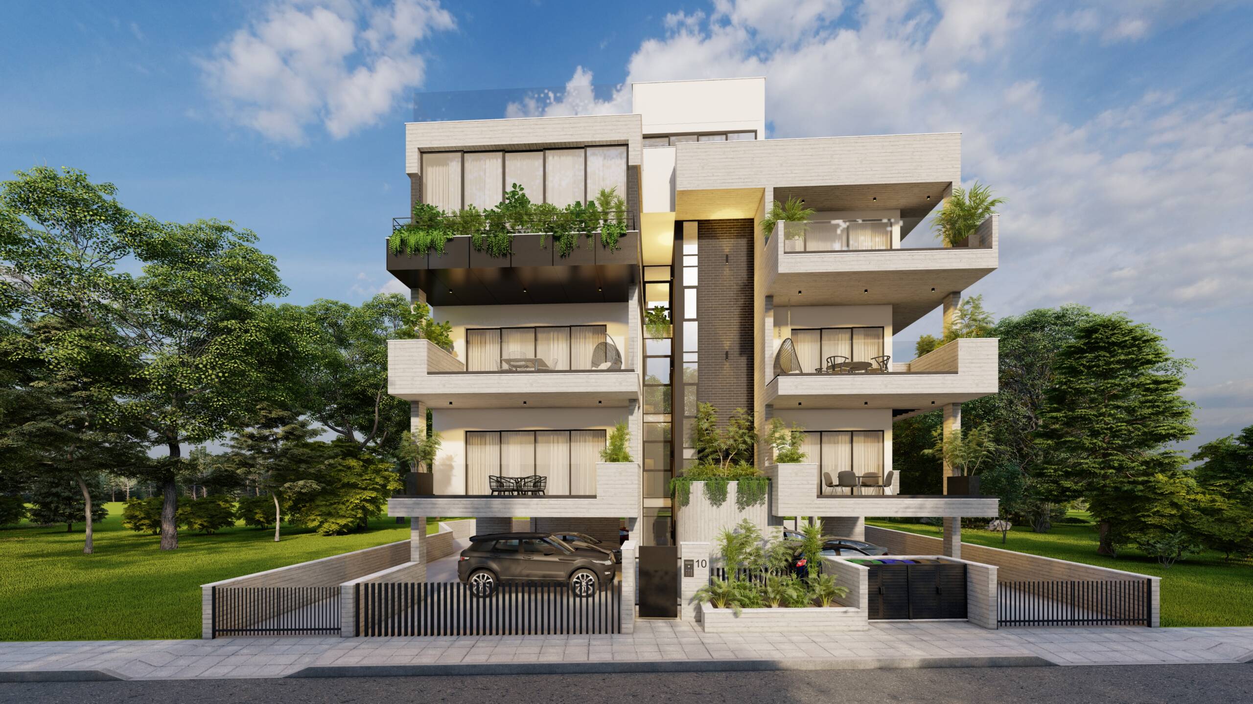 Stylish Residential Building
